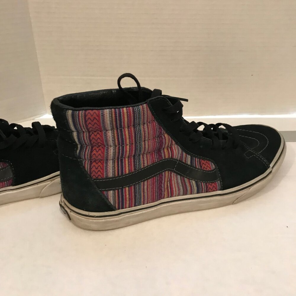 VANS UNISEX HI GUATE WEAVE SHOES SIZE MALE 10.5   FEMALE 12 - Picture 7 of 10